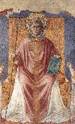 GOZZOLI, Benozzo St Fortunatus Enthroned sdg oil